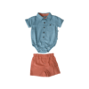 Conjunto con Body Camisa