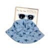 set de sombrero con gafas