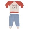 Conjunto Buzo y Pantalón con Pies-Tigre
