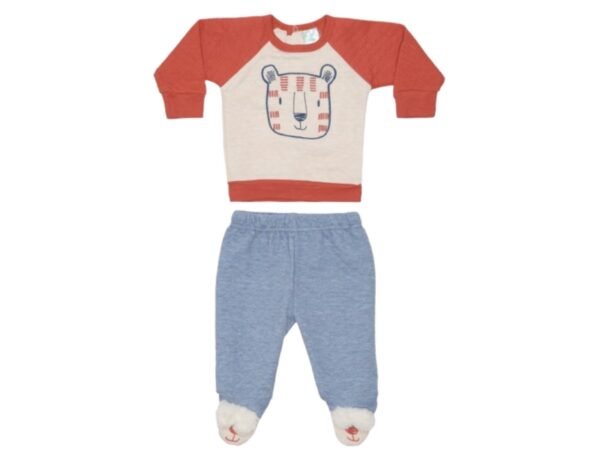 Conjunto Buzo y Pantalón con Pies-Tigre