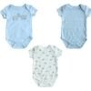 pack de 3 bodys para bebes, tinytots